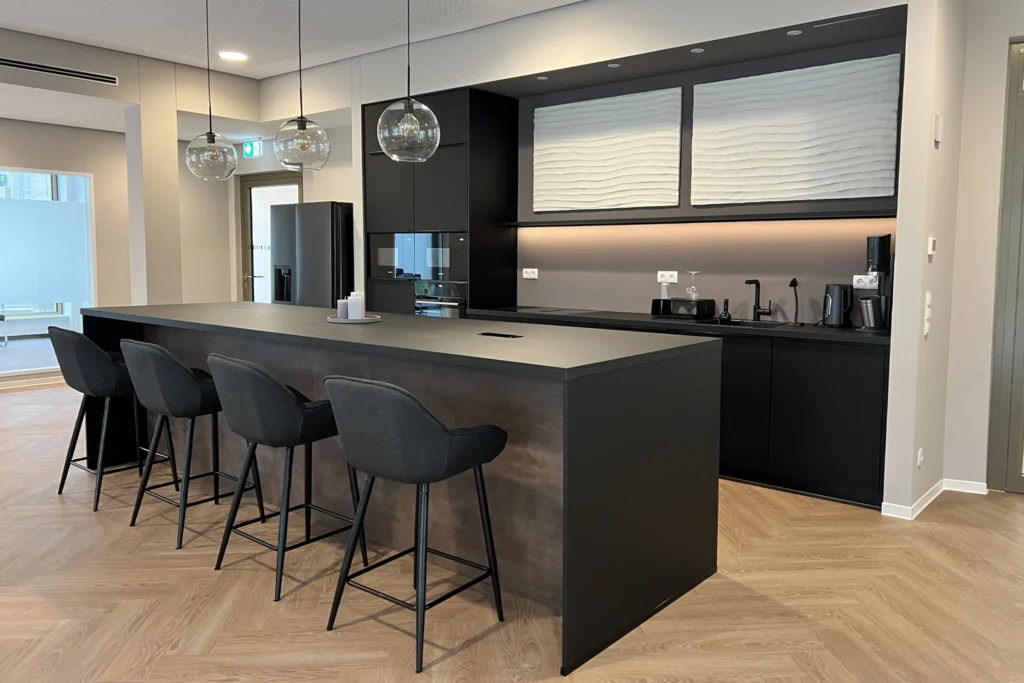 FIUME Stahl und Eiche Küche Industielle Kopie